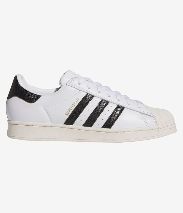 adidas Skateboarding Superstar ADV Shoes (white core black gold)