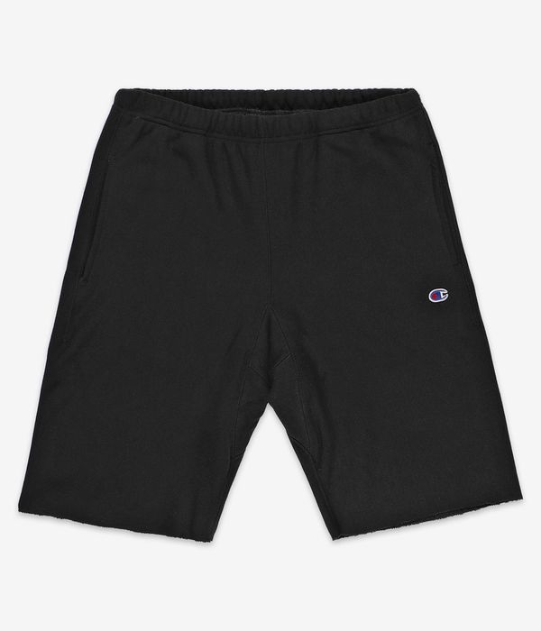 Champion Reverse Weave Mini C Logo Bermuda Shorts (black)