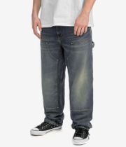 Carhartt WIP Double Knee Pant Smith Jeans (blue worn used wash)