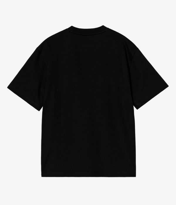 Carhartt WIP W' Rivet Script Organic T-Shirt women (black silver)