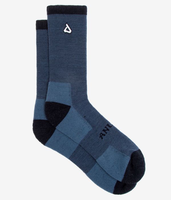 Anuell Merino Heathocks Skarpetki US 6-13 (heather blue)