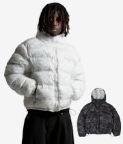 Wasted Paris Digicamo Reversible Puffer Jas (camo white black)