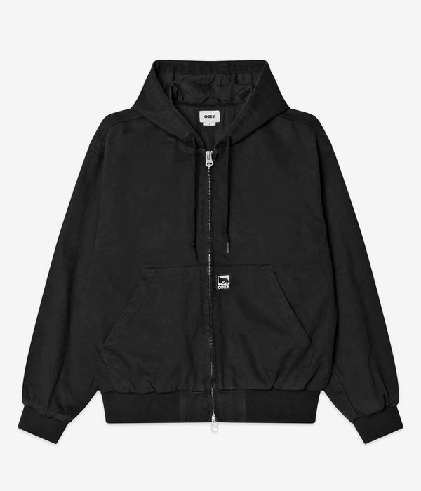 Obey Glen Giacca (black faded wash)