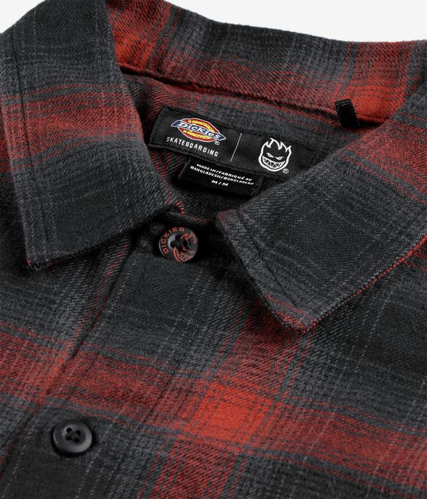 Dickies x Spitfire Flannel Hemd (red ochre)