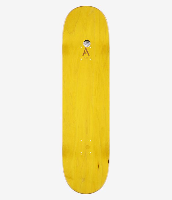 April OG Logo 8.25" Skateboard Deck (yellow purple)