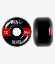 Bones 100's-OG #19 V4 Wheels (black red) 52mm 100A 4 Pack