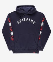 Spitfire Old E Combo sweat à capuche (navy white red)