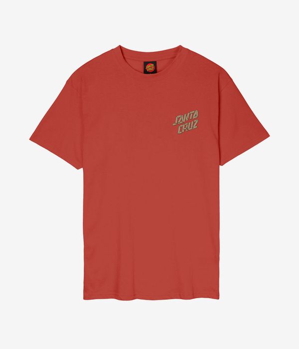 Santa Cruz Screaming Grizzly T-Shirt (dark rust)
