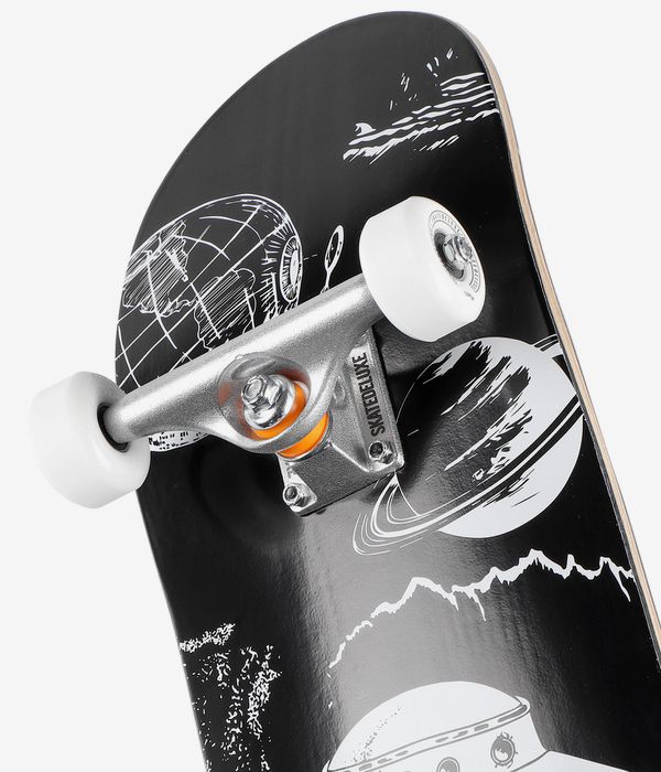 skatedeluxe Ufo 8" Complete-Skateboard (black)