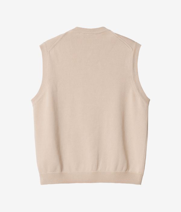 Carhartt WIP Madison Vest Sweatshirt (fleur de sel black)