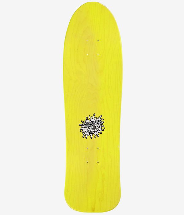 Wasted Paris x Jimbo Phillips French Cliché 9" Planche de skateboard (yellow pink)