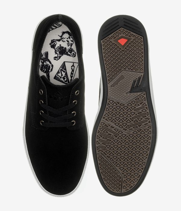 Emerica Spanky G6 Shoes (black white)