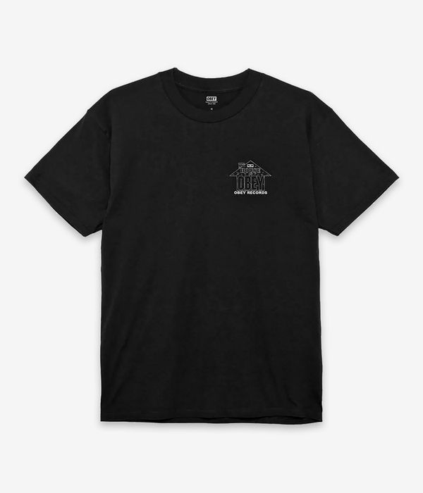 Obey House Of Records T-Shirt (black)