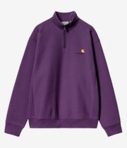 Carhartt WIP America Script Half Zip Sweatshirt (huckleberry)