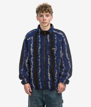 Gramicci Ripple Sherpa Giacca (navy ripple)
