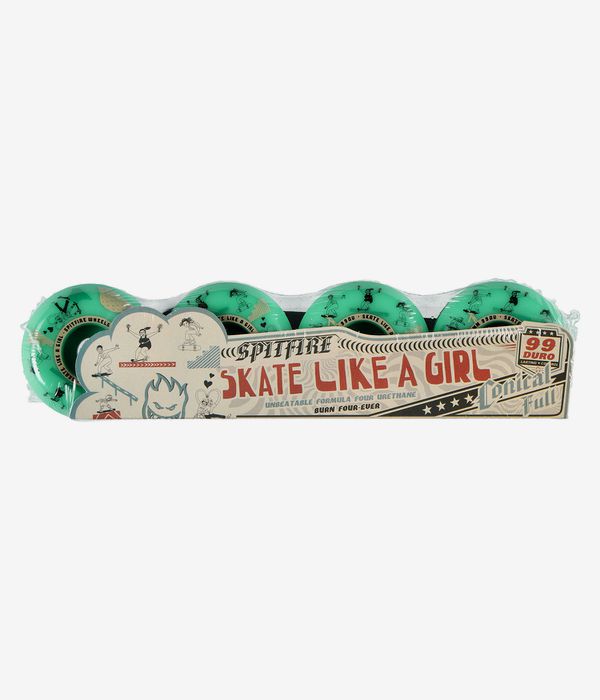 Spitfire x Skate Like A Girl Sessions Formula Four Roues (ice blue) 54mm 99A 4 Pack