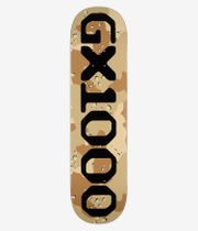 GX1000 OG Logo 8.25" Skateboard Deck (camo black)