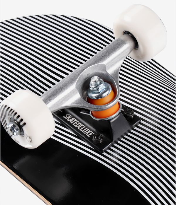 skatedeluxe Wave 7.875" Complete-Skateboard (black white)