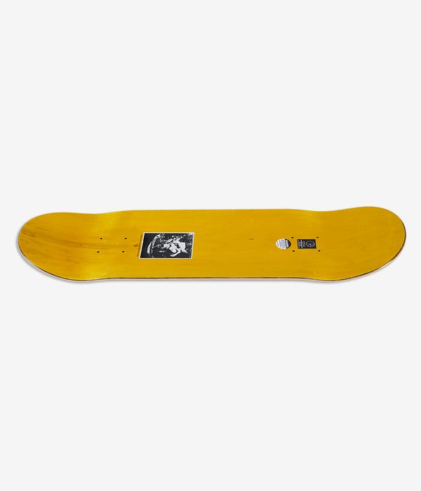 Polar Stenström Tape & Panther 8.5" Skateboard Deck (black white)