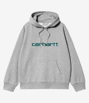 Carhartt WIP Basic Bluzy z Kapturem (grey heather chervil)