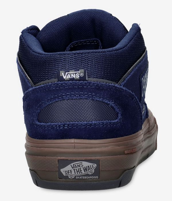 Vans Skate Half Cab Wafflecup Shoes (navy dark gum)