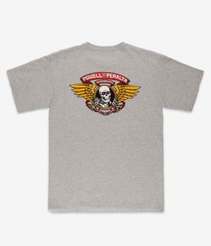 Powell-Peralta Winged Ripper T-Shirt (greymottled)