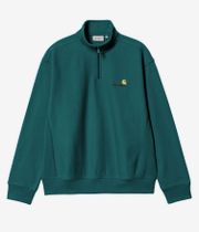 Carhartt WIP America Script Half Zip Sweatshirt (malachite)