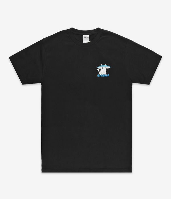 RIPNDIP Shroom Cat T-Shirt (black)