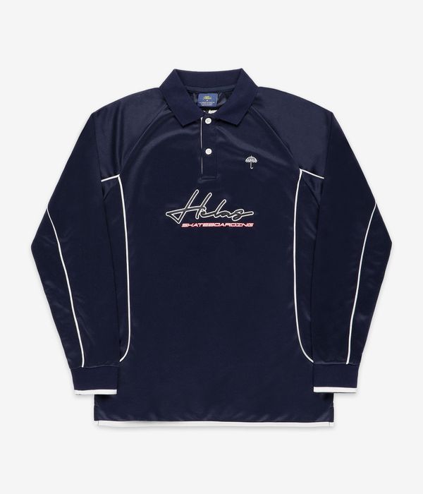Hélas Skateboarding Jersey Polo-Shirt (navy)