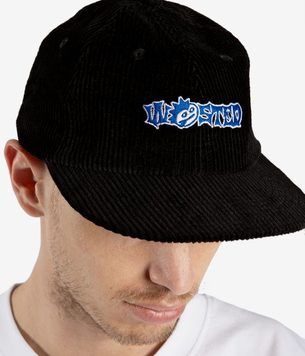 Wasted Paris Acid Corduroy Casquette (black)