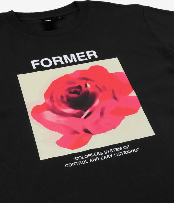 Former Rosette Oversized T-Shirt (black)