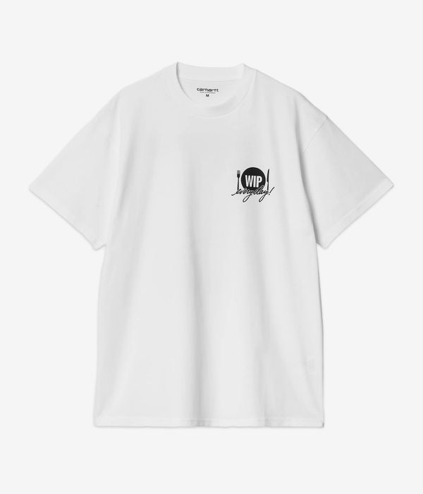 Carhartt WIP Catalogue Organic T-Shirt (white black)