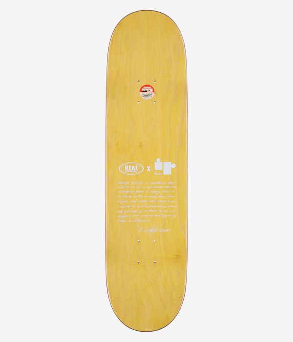 Real Hayley In Pieces TF 8.25" Skateboard Deck (grey)