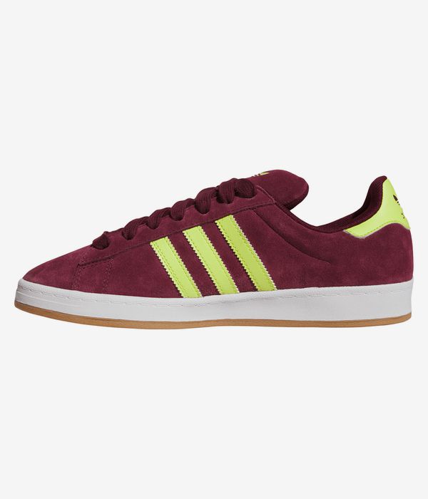 adidas Skateboarding Campus ADV Schoen (maroon semi solar yellow white)