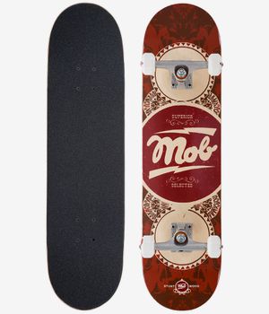 MOB Gold Label 8" Complete-Skateboard (red)