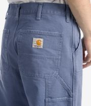 Carhartt WIP Double Knee Pant Organic Dearborn Broeken (bay blue aged canvas)