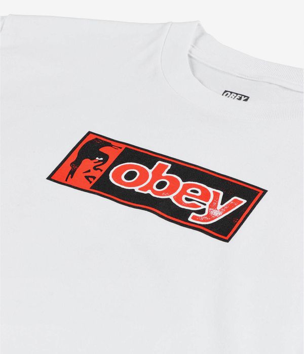 Obey Half Icon T Shirt white