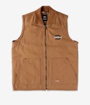 Dickies x Thrasher Logo Chaleco (brown duck)