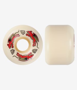 Powell-Peralta Dragons Nano Rat AA2 Asymmetrical Wide Ride Wheels (offwhite) 54 mm 93A 4 Pack