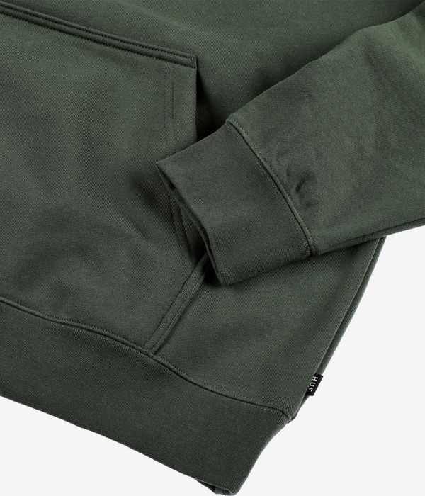 HUF Gleam sweat à capuche (hunter green)