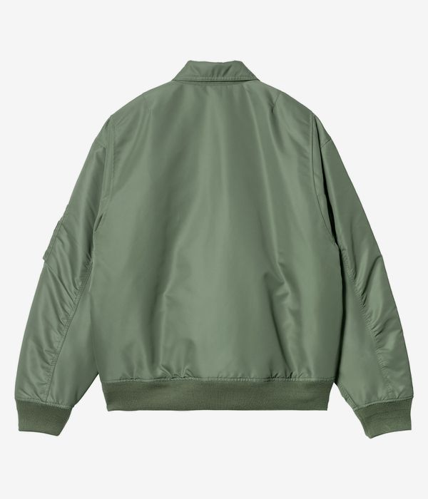 Carhartt WIP Olten Bomber Jacket (duck green turmeric)