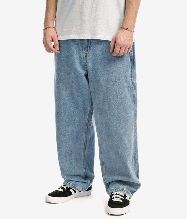 Butter Goods Lock Baggy Denim Jeans (light indigo)