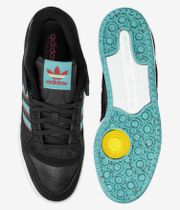 adidas Skateboarding Forum 84 Low ADV Schoen (core black bogold scarlet)