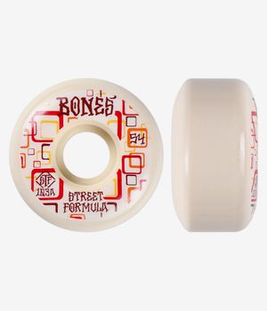 Bones STF Retros V3 Roues (white red) 54mm 103A 4 Pack