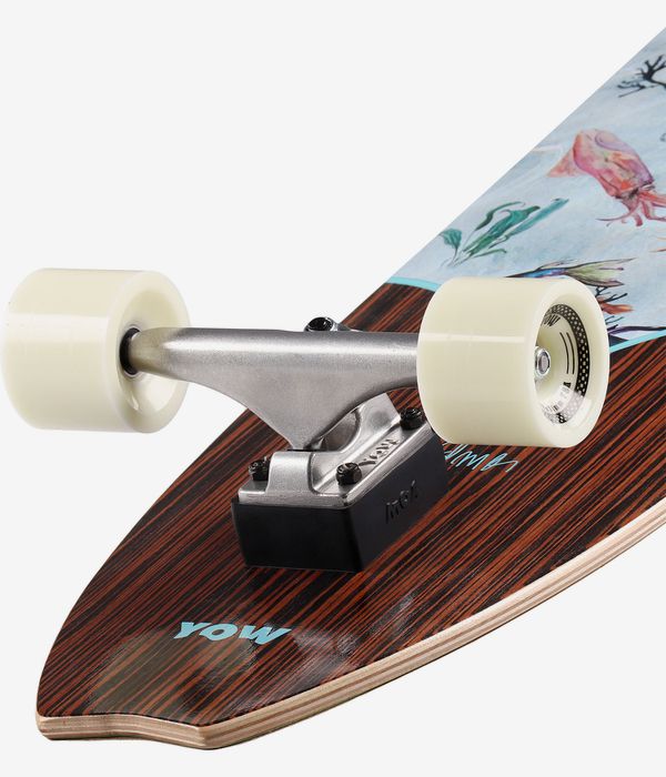 YOW Calmon 41" (104,1cm) Surfskate Longboard-Complète (black)