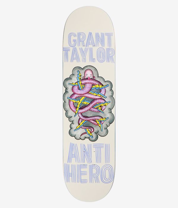 Anti Hero Taylor Hug The Pavement 8.38" Tavola da skateboard (white)