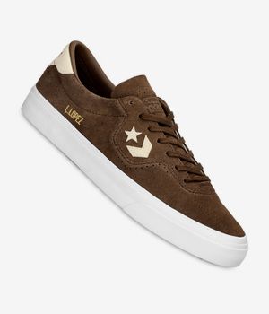 Converse CONS Louie Lopez Pro Shaggy Suede Shoes (chestnut brown natural ivo)