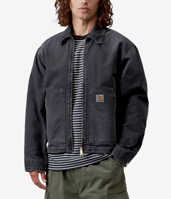 Carhartt WIP OG Arcan Veste (black black destroy wash)