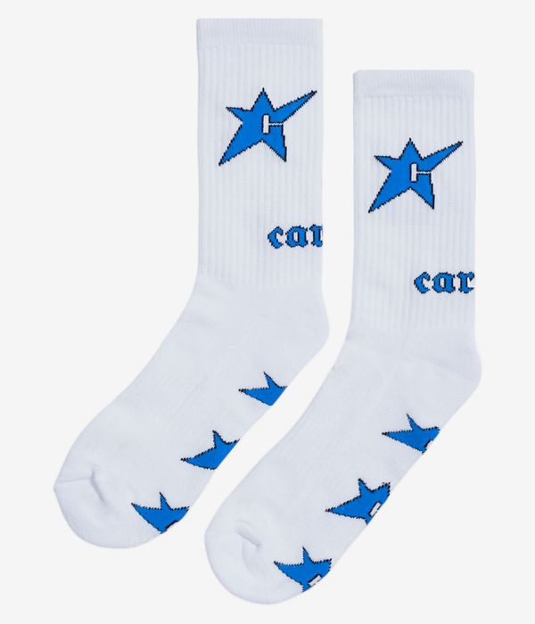 Carpet Company C-Star Socks US 9-12 (white)