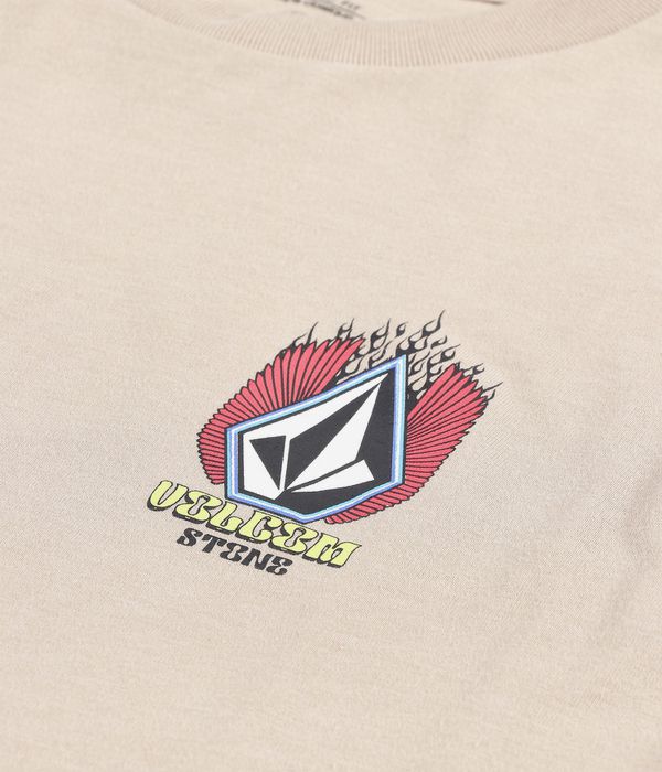 Volcom Draggin Stone Heather T-Shirt (light khaki)